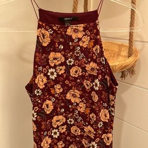 Forever21 floral body shaped dress